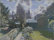 My Back Garden-Sir George Clausen-Stretched Canvas