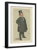 Sir George Elliot-Sir Leslie Ward-Framed Giclee Print