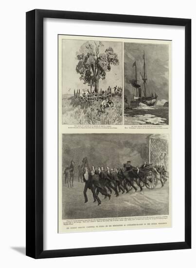 Sir George Greaves' Farewell to Poona on His Resignation as Commander-In-Chief of the Bombay Presid-null-Framed Giclee Print