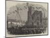 Sir George Grey Laying the Foundation-Stone of the Mechanics' Institute at Newcastle-On-Tyne-null-Mounted Giclee Print