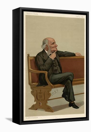 Sir George Grove, Vanity Fair-Leslie Ward-Framed Stretched Canvas