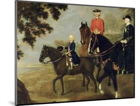 Sir George Hampton and Family, C.1738-Stephen Slaughter-Mounted Giclee Print