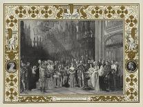 The Christening of the Prince of Wales in St George's Chapel, Windsor Castle, 25 January 1842-Sir George Hayter-Giclee Print