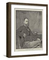 Sir George Stephen, Baronet-Frank Holl-Framed Giclee Print