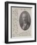 Sir George Turner, Treasurer of the Australian Federal Cabinet-null-Framed Giclee Print