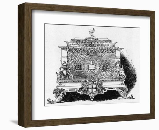 Sir George Williams, Presentation Casket-Harry Fenn-Framed Art Print