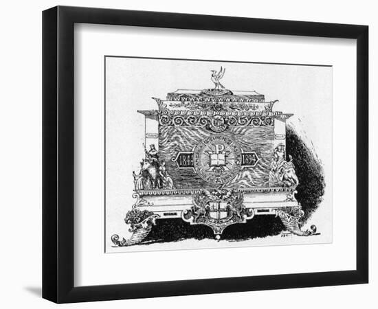 Sir George Williams, Presentation Casket-Harry Fenn-Framed Art Print