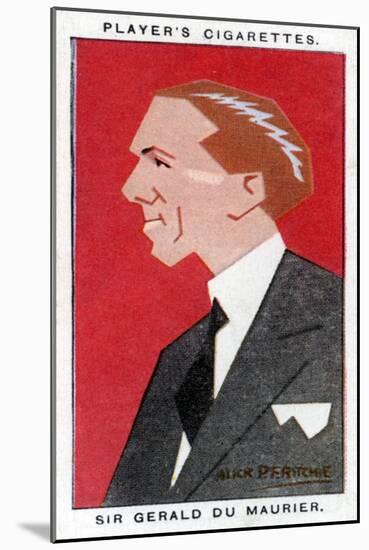 Sir Gerald Du Maurier, British Actor-Manager, 1926-Alick PF Ritchie-Mounted Giclee Print