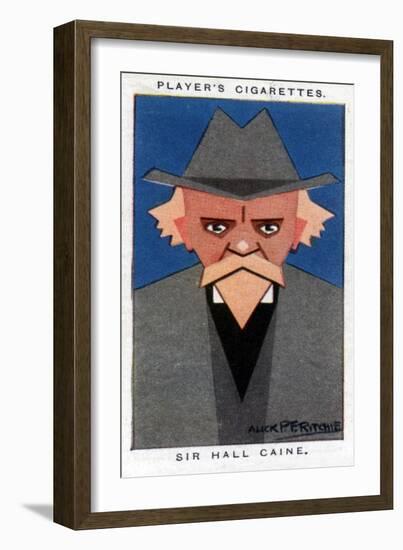 Sir Hall Caine, British Novelist, 1926-Alick PF Ritchie-Framed Giclee Print