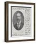 Sir Harry L Thompson, New Administrator of St Lucia-null-Framed Giclee Print