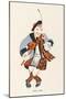 Sir Harry Lauder, Scottish Music-Hall Entertainer-Elizabeth Pyke-Mounted Art Print
