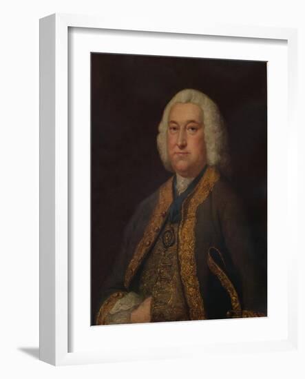 'Sir Henry Bellenden', 1761, (1935)-Thomas Hudson-Framed Giclee Print