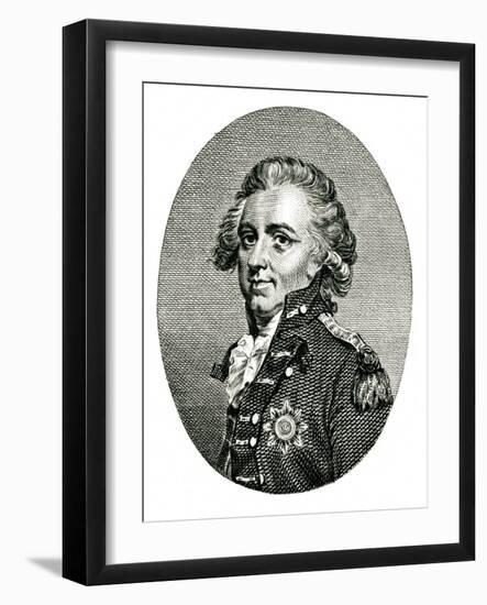 Sir Henry Clinton-Charles Warren-Framed Art Print