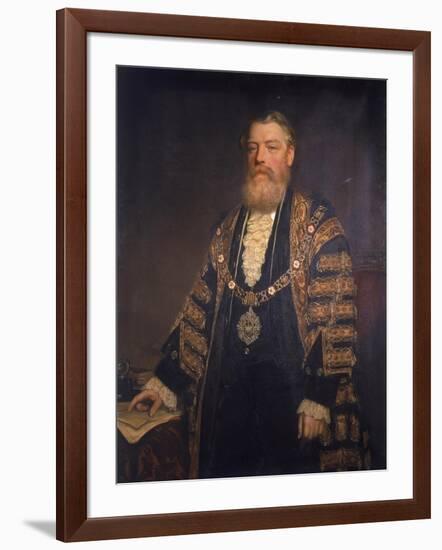 Sir Henry Edmund Knight, 1883-John Robert Dicksee-Framed Giclee Print