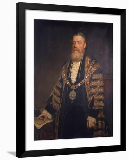 Sir Henry Edmund Knight, 1883-John Robert Dicksee-Framed Premium Giclee Print