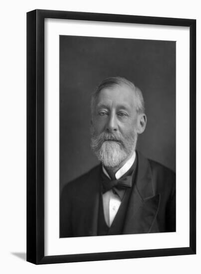 Sir Henry Frederick Ponsonby (1825-189), 1890-W&d Downey-Framed Photographic Print