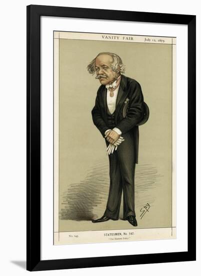 Sir Henry Rawlinson,-Leslie Ward-Framed Art Print