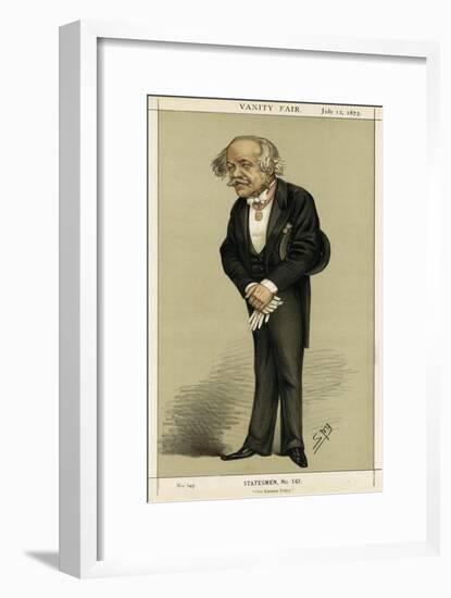 Sir Henry Rawlinson,-Leslie Ward-Framed Art Print