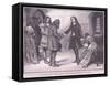 Sir Henry Vane Taking Leave of His Wife and Friends-Walter Stanley Paget-Framed Stretched Canvas