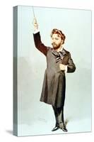 Sir Henry Wood in Vanity Fair cartoon-Leslie Matthew Ward-Stretched Canvas