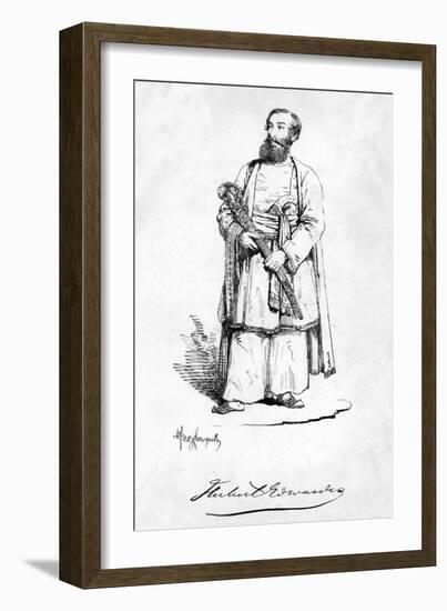 Sir Herbert Edwardes-Alfred Crowquill-Framed Art Print