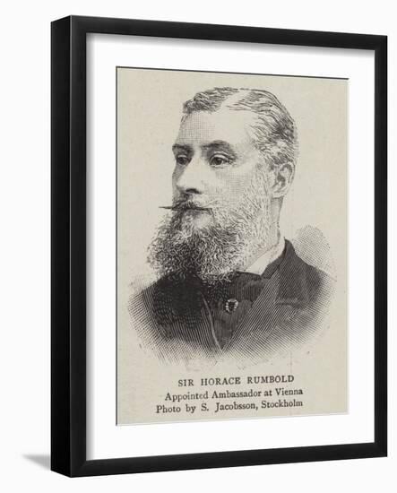 Sir Horace Rumbold-null-Framed Giclee Print