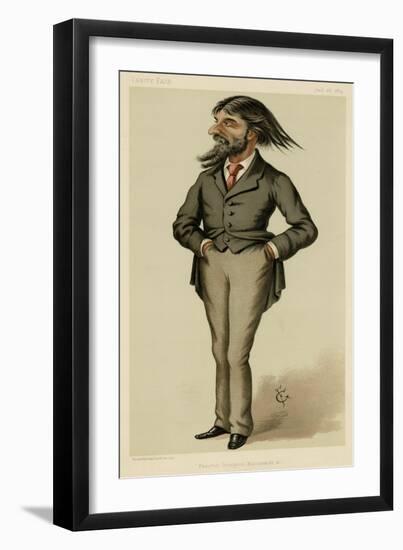 Sir Hubert Von Herkomer, Painter-F Goedecker-Framed Art Print