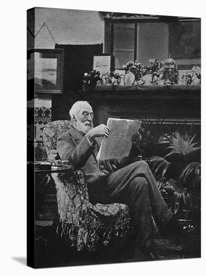 Sir Hugh Bell in Gertrude's Sitting Room - Baghdad, Iraq-null-Stretched Canvas