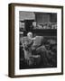 Sir Hugh Bell in Gertrude's Sitting Room - Baghdad, Iraq-null-Framed Photographic Print