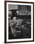 Sir Hugh Bell in Gertrude's Sitting Room - Baghdad, Iraq-null-Framed Photographic Print