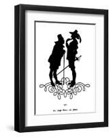 Sir Hugh Evans and Pistol-Paul Konewka-Framed Giclee Print