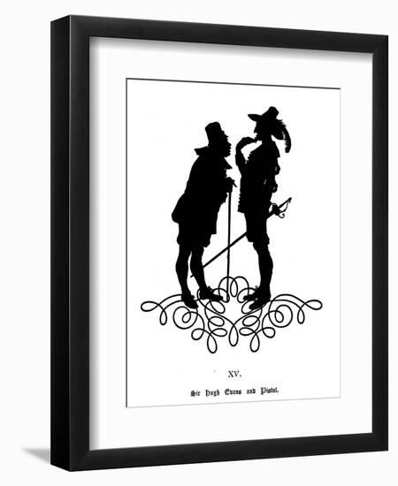 Sir Hugh Evans and Pistol-Paul Konewka-Framed Giclee Print