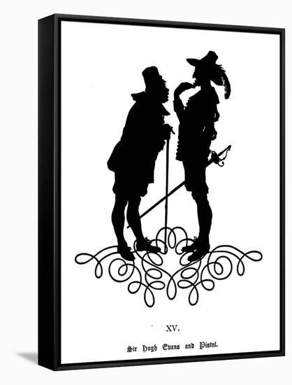 Sir Hugh Evans and Pistol-Paul Konewka-Framed Stretched Canvas