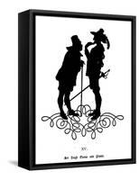 Sir Hugh Evans and Pistol-Paul Konewka-Framed Stretched Canvas