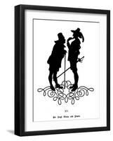 Sir Hugh Evans and Pistol-Paul Konewka-Framed Giclee Print