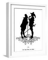 Sir Hugh Evans and Pistol-Paul Konewka-Framed Giclee Print