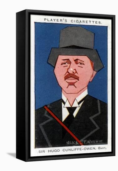 Sir Hugo Cunliffe-Owen, British Businessman, 1926-Alick PF Ritchie-Framed Stretched Canvas