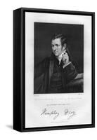 Sir Humphry Davy (1778-182), English Chemist and Physicist, 19th Century-Thompson-Framed Stretched Canvas
