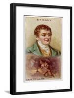 Sir Humphry Davy-null-Framed Art Print