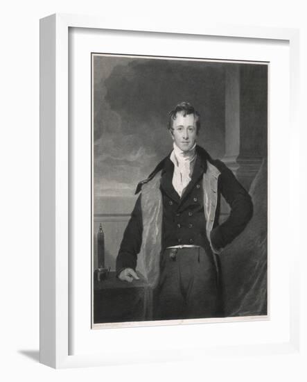 Sir Humphry Davy-Thomas Lawrence-Framed Art Print