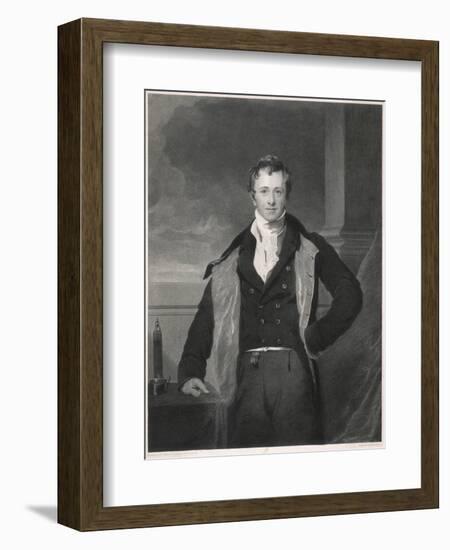 Sir Humphry Davy-Thomas Lawrence-Framed Art Print