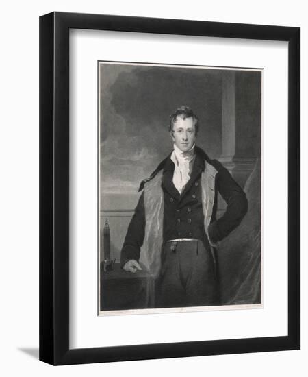 Sir Humphry Davy-Thomas Lawrence-Framed Art Print