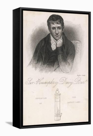 Sir Humphry Davy-null-Framed Stretched Canvas