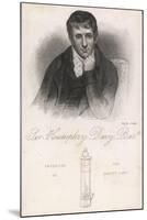 Sir Humphry Davy-null-Mounted Art Print