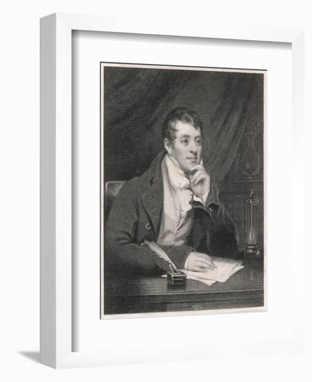 Sir Humphry Davy-WT Fry-Framed Art Print