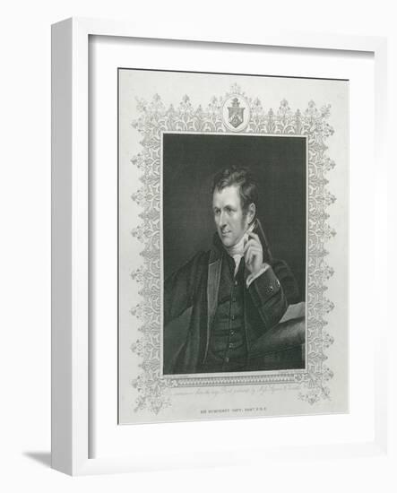 Sir Humphry Davy-English School-Framed Giclee Print