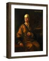 Sir Isaac Newton, 1710-Sir James Thornhill-Framed Giclee Print