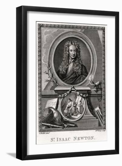 Sir Isaac Newton, 1774-William Sharp-Framed Giclee Print