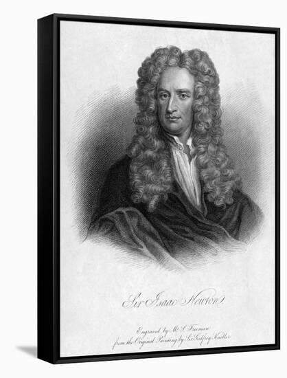 Sir Isaac Newton, English Mathematician, Astronomer and Physicist-Freeman-Framed Stretched Canvas