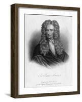 Sir Isaac Newton, English Mathematician, Astronomer and Physicist-Freeman-Framed Giclee Print